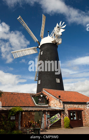 Großbritannien, England, Lincolnshire, Cleethorpes, Waltham Windmühle Stockfoto