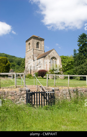 Wenig Malvern Priory Worcestershire England UK Stockfoto