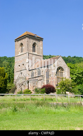 Wenig Malvern Priory Worcestershire England UK Stockfoto