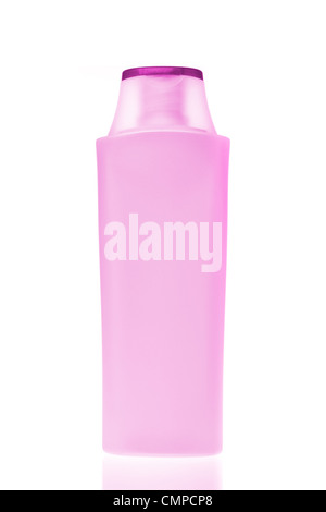 kosmetische Flasche isoliert auf weißem Hintergrund Stockfoto