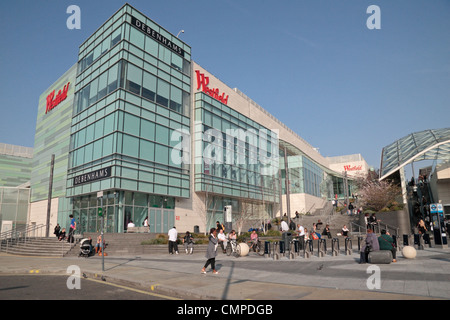 Der Westfield London Shopping Centre in Shepherds Bush in London. Stockfoto