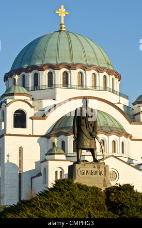 Kathedrale Saint Sava in Belgrad Serbien Stockfoto