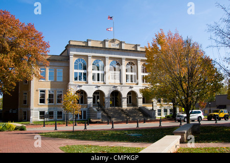 Benton County Courthouse am Stadtplatz in Bentonville, Arkansas Stockfoto