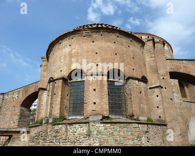 Nahaufnahme der Rotunde, Kirche von Agios Georgios oder (in Englisch) die Rotunde "St. Georg" in Thessaloniki (Saloniki), auch cal Stockfoto