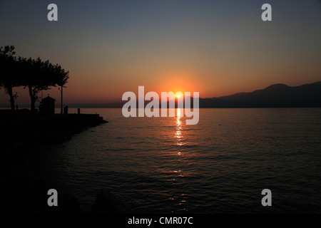 Gardasee - Torri del Benaco Gardasee - Torri del Benaco Stockfoto