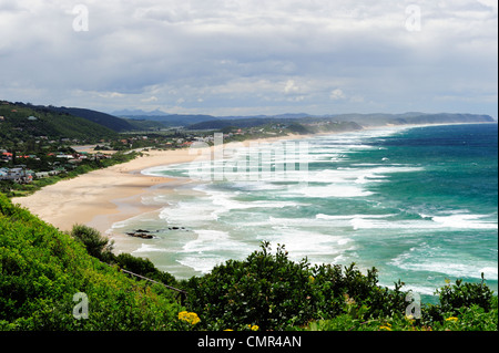 Weißen Sandstrand in Wilderness an der Garden Route, Western Cape, Südafrika Stockfoto