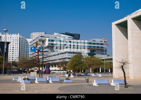 Parque Das Nacoes Bereich Park der Nationen Lissabon Portugal Europa Stockfoto