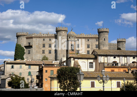 Italien, Latium, Bracciano, Castello Orsini Odescalchi Burg Stockfoto