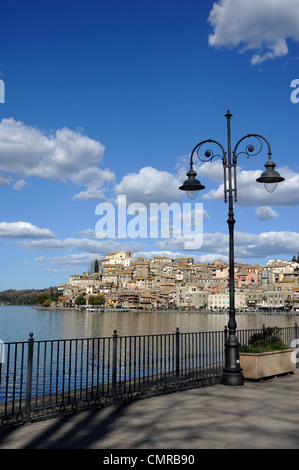 Italien, Latium, Bracciano See, Anguillara Sabazia Stockfoto