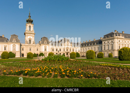 Barocke Festetics Palace Garden (Helikon Schlossmuseum) in Keszthely in der Nähe von Plattensee, Ungarn Stockfoto