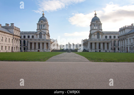 Royal Naval College in Greenwich, London Stockfoto