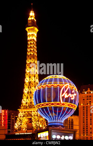 Das Paris Hotel, Las Vegas, Nevada, USA Stockfoto