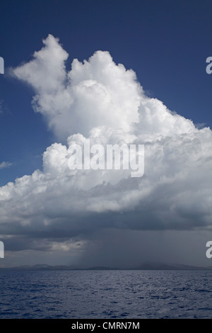 Regen Sturm Treffzone Nadi, Viti Levu, Fidschi, Südpazifik Stockfoto