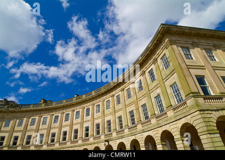 Buxton Herzog von Devonshire Georgian Crescent im Buxton Spa Derbyshire Peak District England UK GB EU Europa Stockfoto