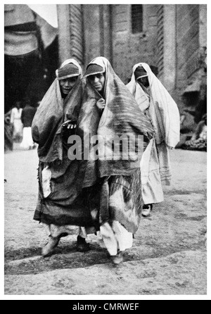 1919-Jüdin Straße von Bagdad, Irak Stockfoto