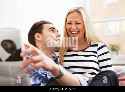 Glückliches Paar Stockfoto