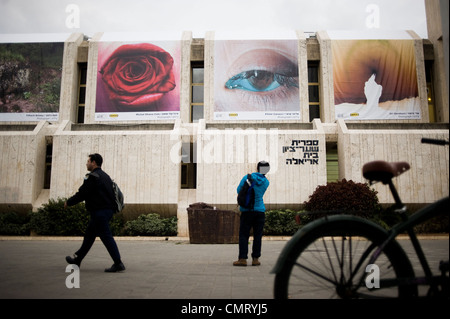 Herta & Paul Amir Gebäude, Tel Aviv Museum of Art. Tel Aviv, Israel. Stockfoto