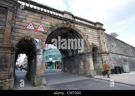 Ferryquay Gatter in den Wänden von Derry City County Londonderry Nordirland Großbritannien. Stockfoto