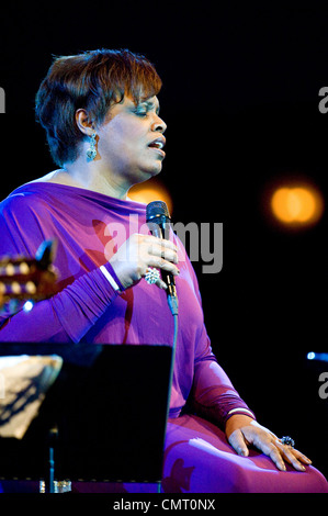 Dianne Reeves Konzert in Prag Stockfoto