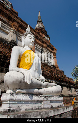 Thailand Ayutthaya. Wat Phra Chao Phya-Thai (aka Wat Chai Mongkol-yi). Stockfoto