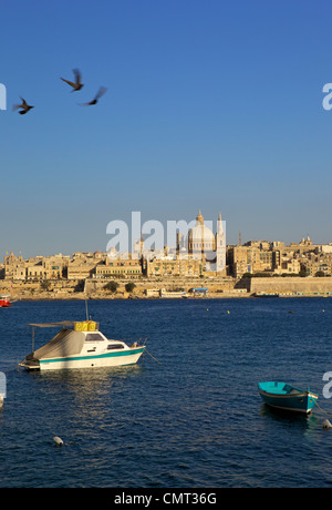 Blick auf Valletta, Malta, Europa Stockfoto