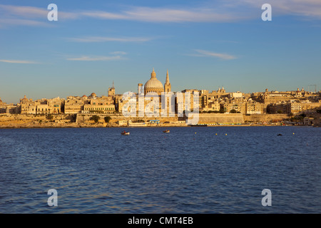 Blick auf Valletta, Malta, Europa Stockfoto