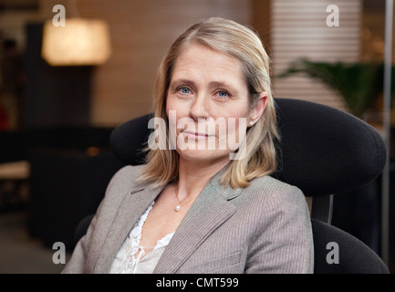 Porträt des Business-Frau, Blick in die Kamera Stockfoto