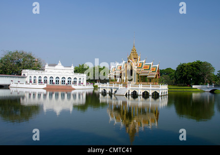 Thailand, Bangkok Ayutthaya Provinz. Bang Pa-in Palace (aka Royal summer palace). Stockfoto