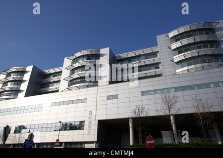 Eingang zum Royal Victoria Hospital West Belfast Nordirland Vereinigtes Königreich Stockfoto