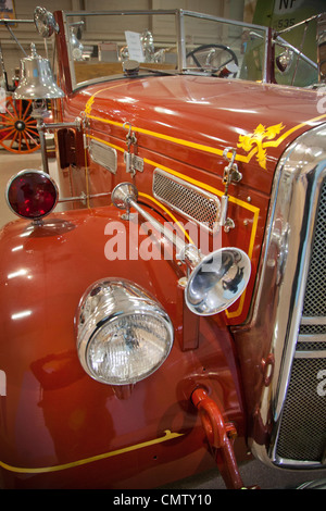 Feuerwehr-Museum in Garden City New York Stockfoto