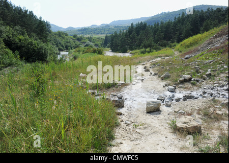 Landschaft in den Karpaten Stockfoto