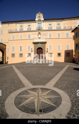 Italien, Latium, Castel Gandolfo, Papstpalast Stockfoto