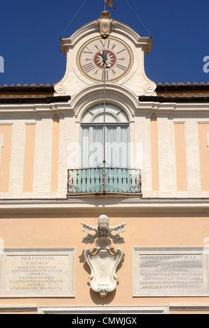 Italien, Latium, Castel Gandolfo, Papstpalast Stockfoto