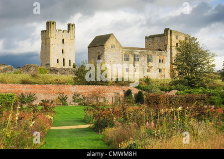Helmsley Castle, North Yorkshire, England.