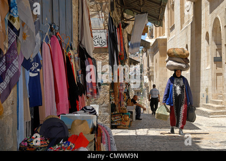 Arabische Frau in Jerusalem Jerusalem Sammlung Stockfoto