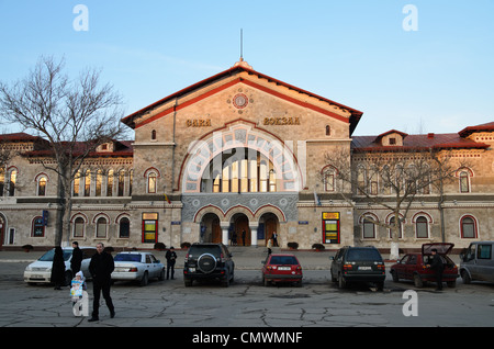 Bahnhof, Chisinau, Republik Moldau - März 2012 Stockfoto