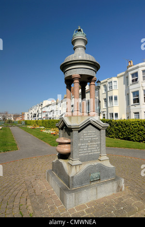 Brunnen an der Steyne Bognor Regis West Sussex UK Stockfoto