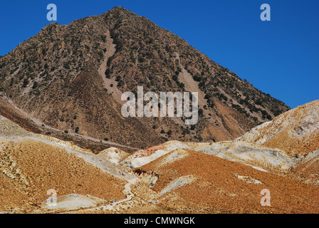 Europa-Griechenland-Dodecanneso Insel Nisyros Vulkanlandschaft Stockfoto