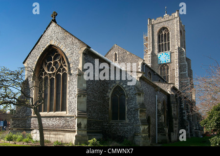 Die Kirche St Giles auf dem Hügel, Norwich, England, UK Stockfoto