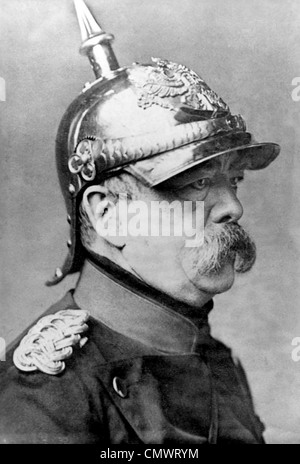 OTTO von BISMARCK (1815-1898), deutscher Staatsmann im Jahre 1871 Stockfoto