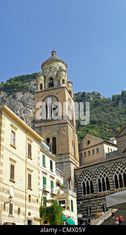 Kathedrale von Amalfi Stockfoto