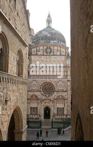 Katholische Kapelle Cappella Colleoni in Bergamo Citta Alta Italien Stockfoto