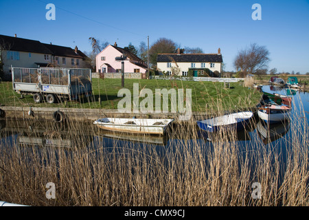 Norfolk Broads Landschaft am West Somerton, Norfolk, England Stockfoto