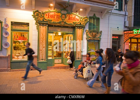 Café Forn Teatre, Palma, Mallorca, Balearen, Spanien Stockfoto