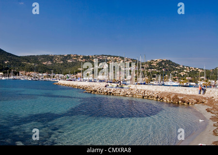 Mallorca, Poirt d Andratx, Marina, Strand Stockfoto