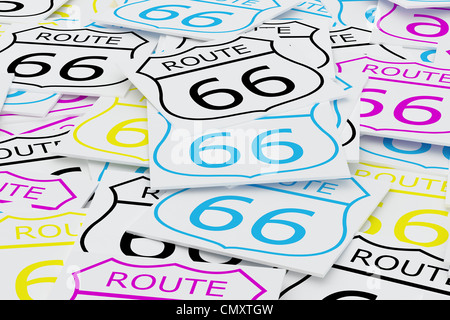 Route 66 Stockfoto