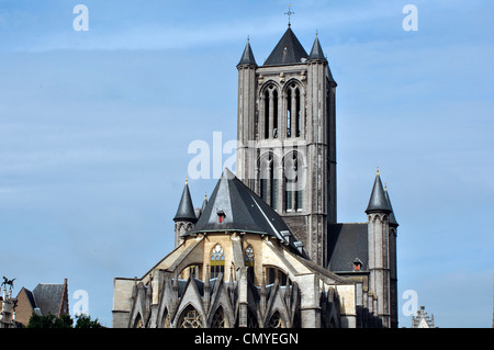 Belgien, Flandern, Gent, St.-Nikolaus-Kirche, St. Niklaaskerk Stockfoto