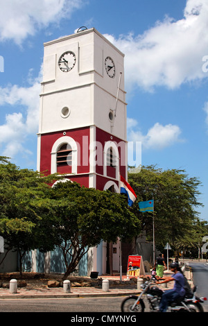 Antillen, Aruba, Oranjestadt, Turm Stockfoto