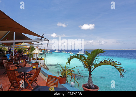 Antillen, Bonaire, Kapitän Dons Lebensraum, Tauchen Resort Stockfoto