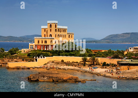 Italien Sardinien Alghero Villa Las Tronas Art-Deco-Hotel Stockfoto